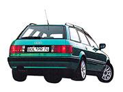 アウディ 80アバントの画像2