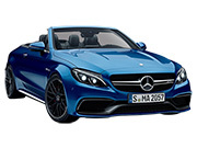 Cクラスカブリオレ (2016年～2017年)の画像